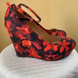 Dollhouse Floral Heels
